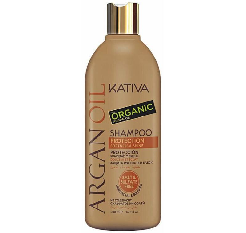Kativa Haarshampoo Argan Oil Shampoo Protection Softness & Shine 500ml von Kativa
