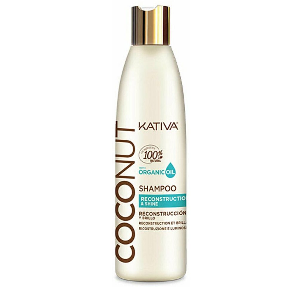 Kativa Haarshampoo Coconut Shampoo Reconstruction & Shine 250ml Kativa Haarshampoo Coconut Shampoo Reconstruction & Shine 250ml von Kativa