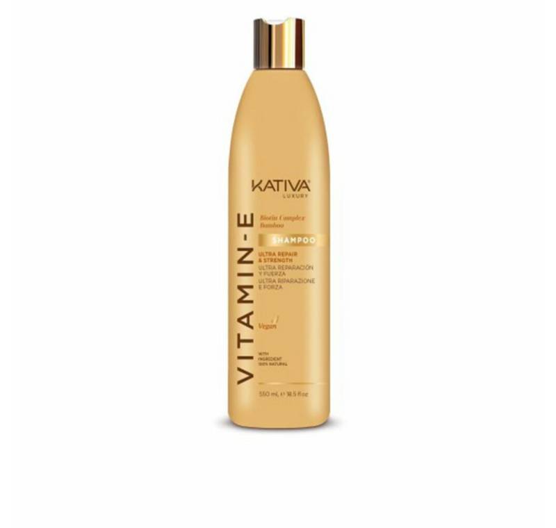 Kativa Haarshampoo Vitamina e Biotina y Bamboo Shampoo 550ml von Kativa