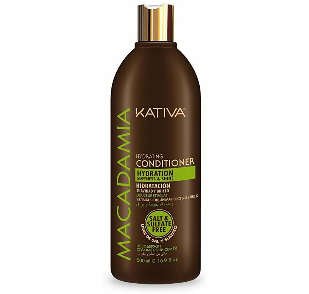 Kativa Haarspülung Macadamia Conditioner 500ml von Kativa