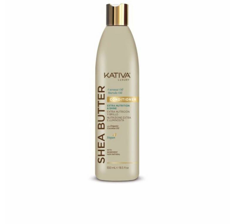 Kativa Haarspülung Shea Butter Coconut y Marula Oil Conditioner 550ml Kativa Haarspülung Shea Butter Coconut y Marula Oil Conditioner 550ml von Kativa