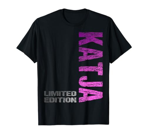 Katja Name Vorname Mädchen Frau Geburtstag T-Shirt Katja Name Vorname Mädchen Frau Geburtstag T-Shirt von Katja Vorname Mädchen Frau Name