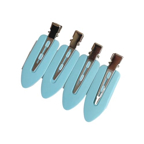 4Pcs Haar Clips Helle Farbe Nahtlos Ultraleicht Rutschfest Einfach zu tragen Dekorative Acryl Frauen Haar Barrette Pony Clips von Katolang