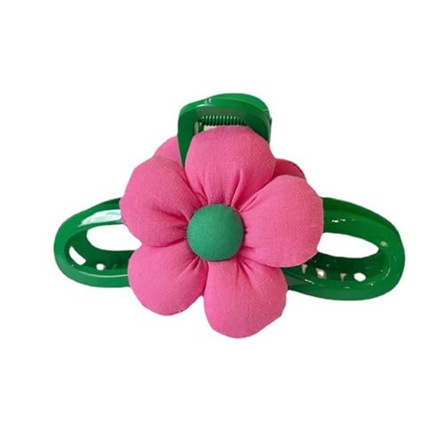 Anti-Rutsch-Crossing Zähne Haar Klaue Frühling Design Exquisite Frauen Doppelseitigen Blume Dekor Große Haarspange Haar Zubehör Groß von Katolang