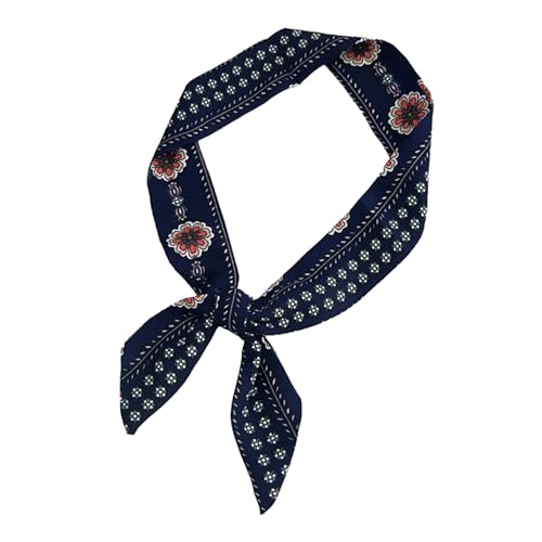 Elastisches Haargummi Mode Geometrisches Muster Stirnband Band für Damen Herren Taschengriff Dekoration Hals Ornament Haargummi Geomet K 90 cm von Katolang