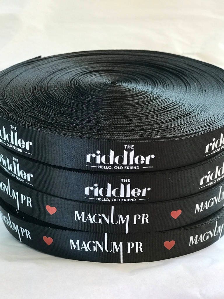 Personalisierte Benutzerdefinierte Gedruckt Grosgrain Band, Voller Farbe Grosgrain Waschbare Permanente Tinte, Band Personalisierte Benutzerdefinierte Gedruckt Grosgrain Band, Voller Farbe Grosgrain Waschbare Permanente Tinte, Band von KatsSideKicks