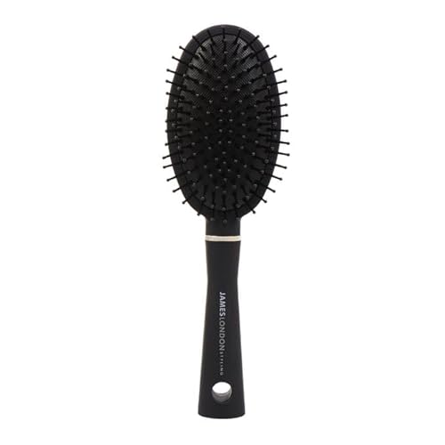 Katsy Style James London Kissen-Haarbürste - Sanfte Entwirrungsbürste mit gepolsterter Basis | Für alle Haartypen geeignet | Glättet durch Knoten für den täglichen Gebrauch Katsy Style James London Kissen-Haarbürste - Sanfte Entwirrungsbürste mit gepolsterter Basis | Für alle Haartypen geeignet | Glättet durch Knoten für den täglichen Gebrauch von Katsy Style