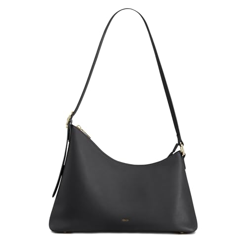 Kattee Hobo-Taschen für Damen trendige Handtaschen und Geldbörsen aus weichem Leder geschwungene Designer-Schultertasche mit Kartenfach von Kattee