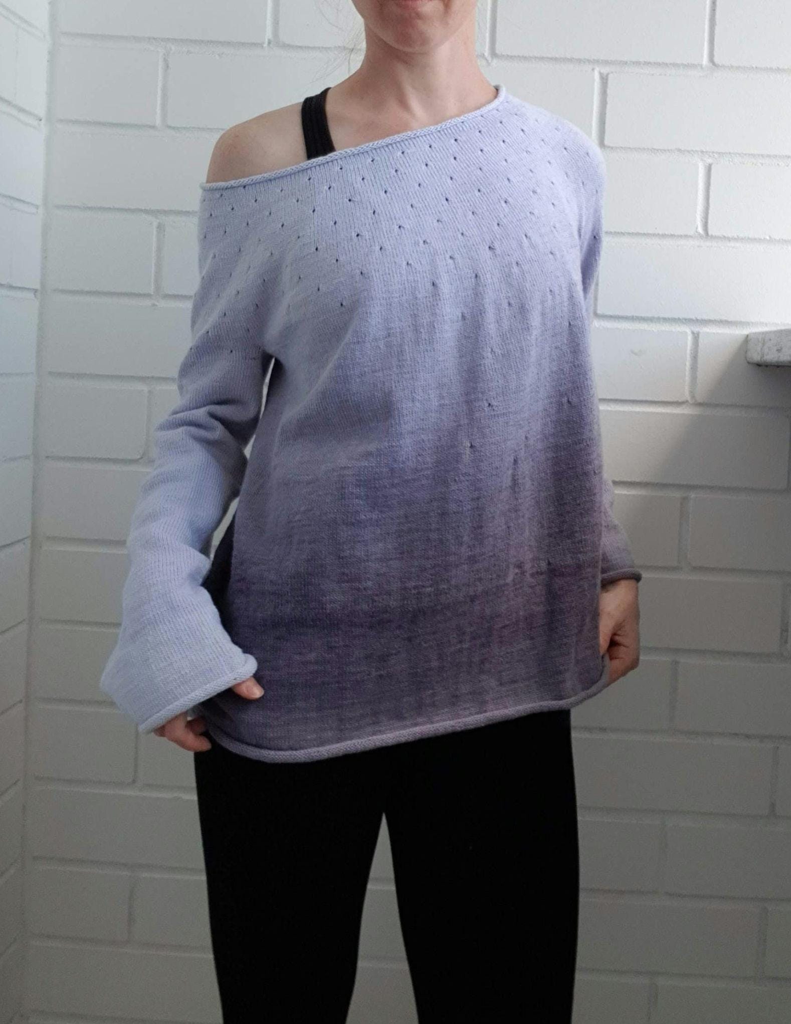 Pullover Oversize. Handgestrickt. Synthetikfrei, Einzelstück Pullover Oversize. Handgestrickt. Synthetikfrei, Einzelstück von KattyGus