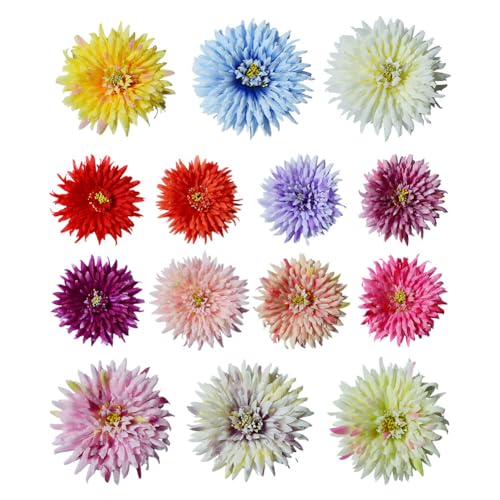 14 Stk Hochzeit Braut Blumen Anstecker, Blumen Haarnadeln künstliche Blumen Haarnadel Brosche Kopfbedeckung Boutonniere Hochzeitsbrosche Blumenstrauß Korsage künstliche Blumen Haarspangen von Katutude