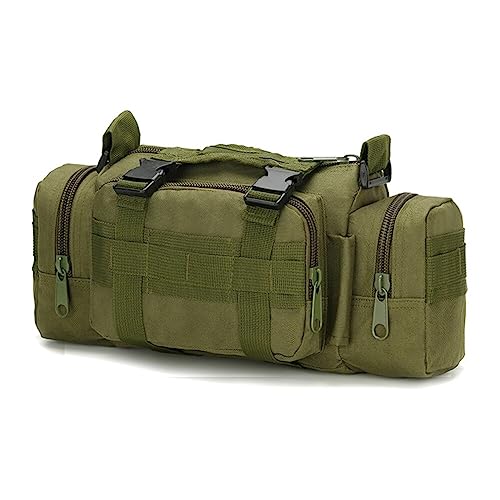 Bauchtasche Herren Militär-Gürteltasche Wasserdicht Brusttasche Hüfttasche Sling Bag Molle Bauchtasche 3 Way Umhängetasche für Outdoor Sport Joggen Wandern Radfahren von Katutude