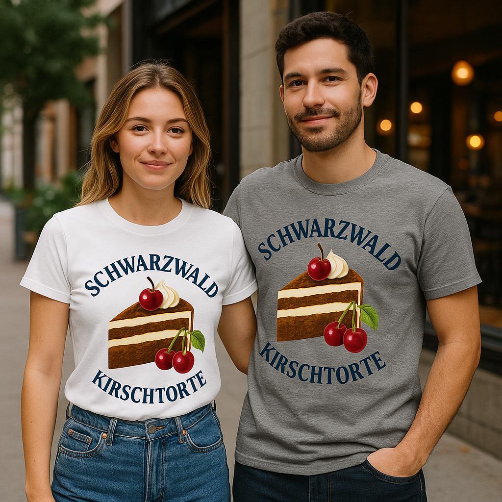 Schwarzwald Kirsch Torte T Shirt - Deutsches Kuchen Motiv Geschenk Für Foodies Und Deutschland Fans Schwarzwald Kirsch Torte T Shirt - Deutsches Kuchen Motiv Geschenk Für Foodies Und Deutschland Fans von KatyaBloomArt
