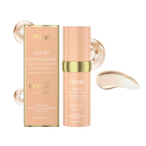 Katyjun Farbwechselnde Mature Skin Foundation Color Changing Spf50 Moisturising für Reife Haut(30ml) von Katyjun