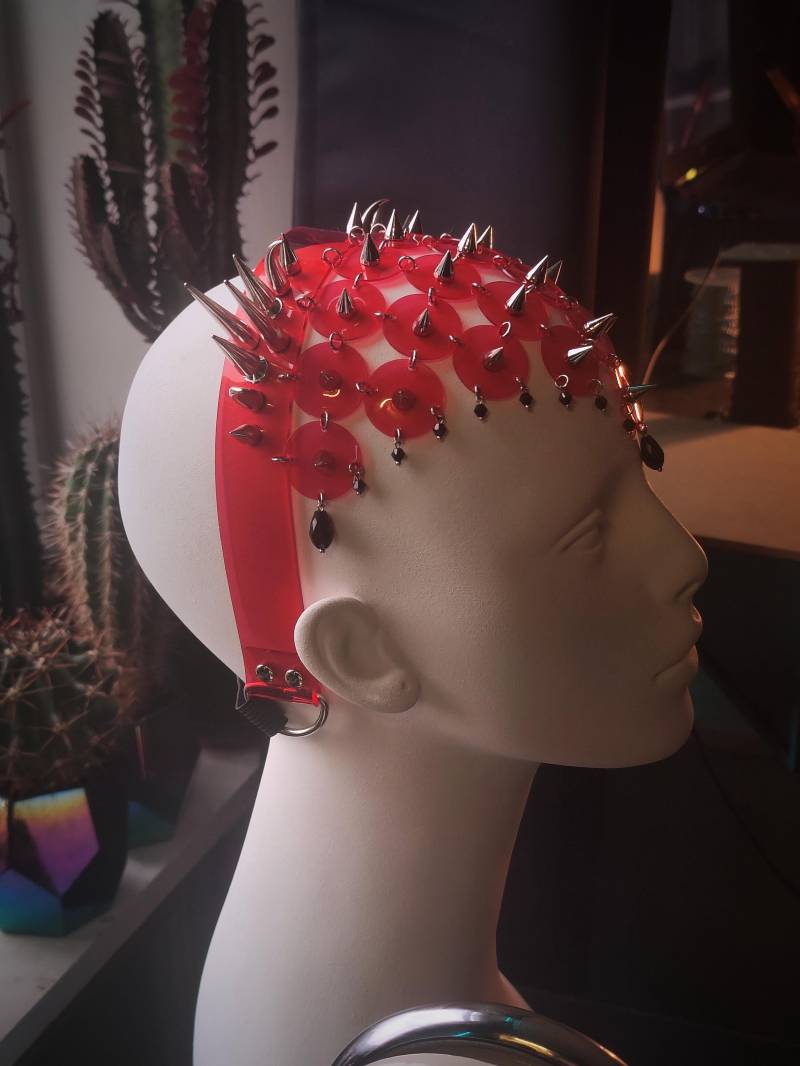 Thorn - Red Spike Armor Kopfschmuck von KatzLittleFactory