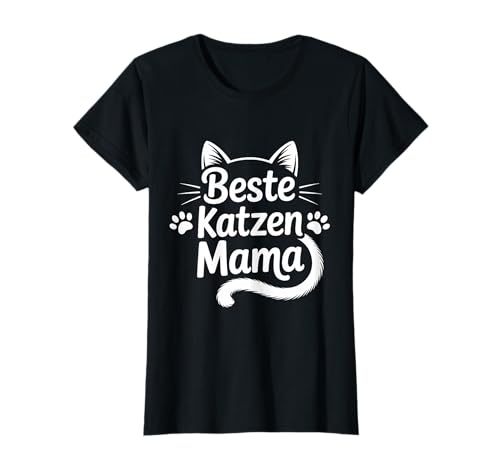 Beste Katzen Mama Katzenliebhaber Mutter T-Shirt von Katze Katzenliebhaber
