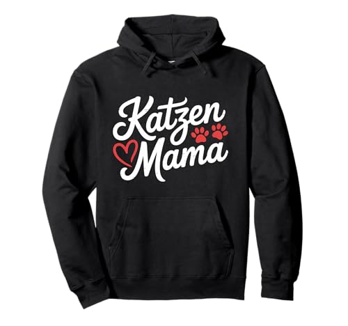 Katzen Mama Katzenliebhaber Mutter Pullover Hoodie von Katze Katzenliebhaber