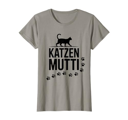 Katzen Mutti Katzenliebhaber Mama Katze Mutter T-Shirt von Katze Katzenliebhaber