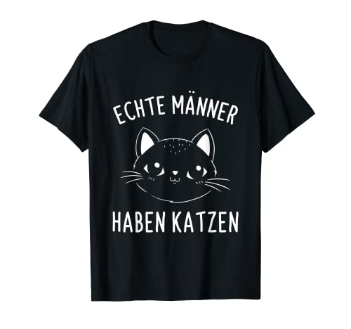 Herren Echte Männer Haben Katzen Katzenpapa Katzenliebhaber T-Shirt Herren Echte Männer Haben Katzen Katzenpapa Katzenliebhaber T-Shirt von Katzen Spruch Geschenke Für Katzenbesitzer