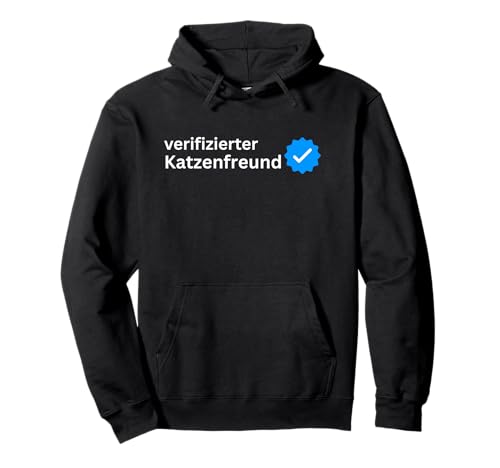 Verifizierter Katzenfreund Katzen Geschenkidee Männer Pullover Hoodie Verifizierter Katzenfreund Katzen Geschenkidee Männer Pullover Hoodie von Katzenfreund Katzenliebhaber Katzenpapa Haustier
