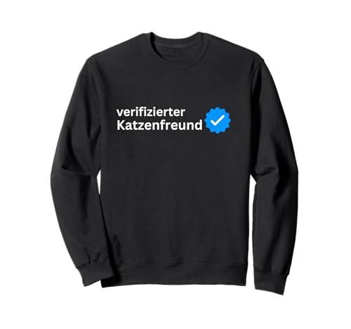 Verifizierter Katzenfreund Katzen Geschenkidee Männer Sweatshirt Verifizierter Katzenfreund Katzen Geschenkidee Männer Sweatshirt von Katzenfreund Katzenliebhaber Katzenpapa Haustier