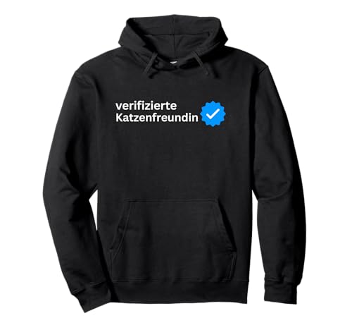 Verifizierte Katzenfreundin Katzenmama Geschenkidee Frauen Pullover Hoodie Verifizierte Katzenfreundin Katzenmama Geschenkidee Frauen Pullover Hoodie von Katzenfreundin Katzenliebhaberin Haustier Liebe