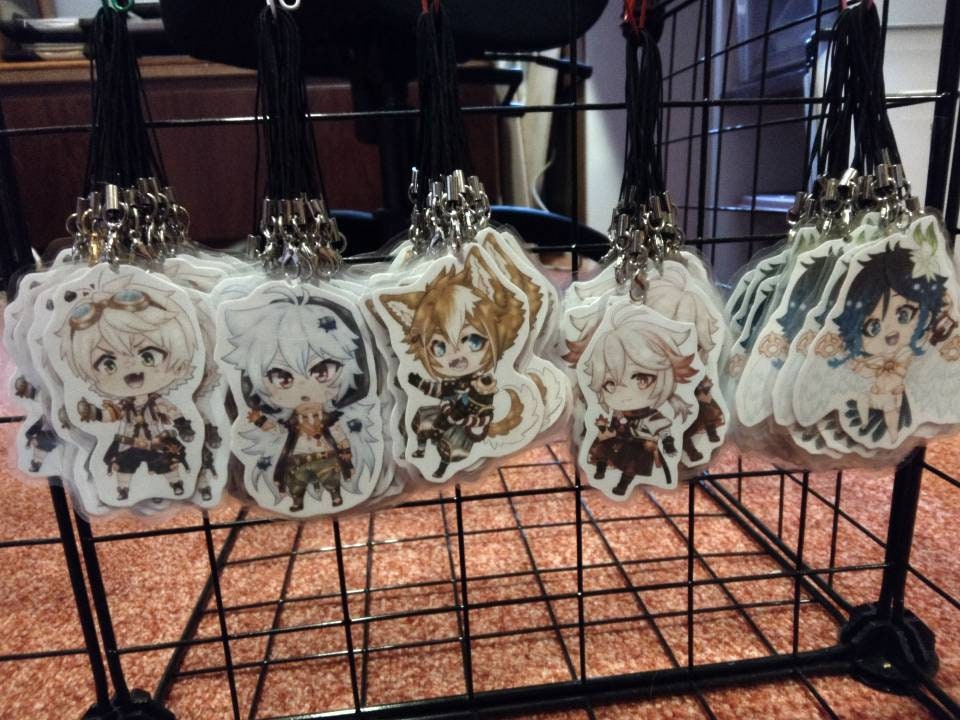 Laminiertes Handyband Anime Chibi Laminiertes Handyband Anime Chibi von Katzengoldfisch