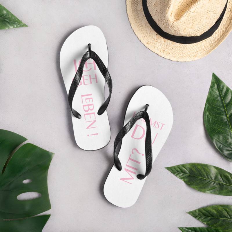 Flip-Flops - Ich Geh Leben Kommst Du Mit ? Flip-Flops - Ich Geh Leben Kommst Du Mit ? von KaufIchDesigns