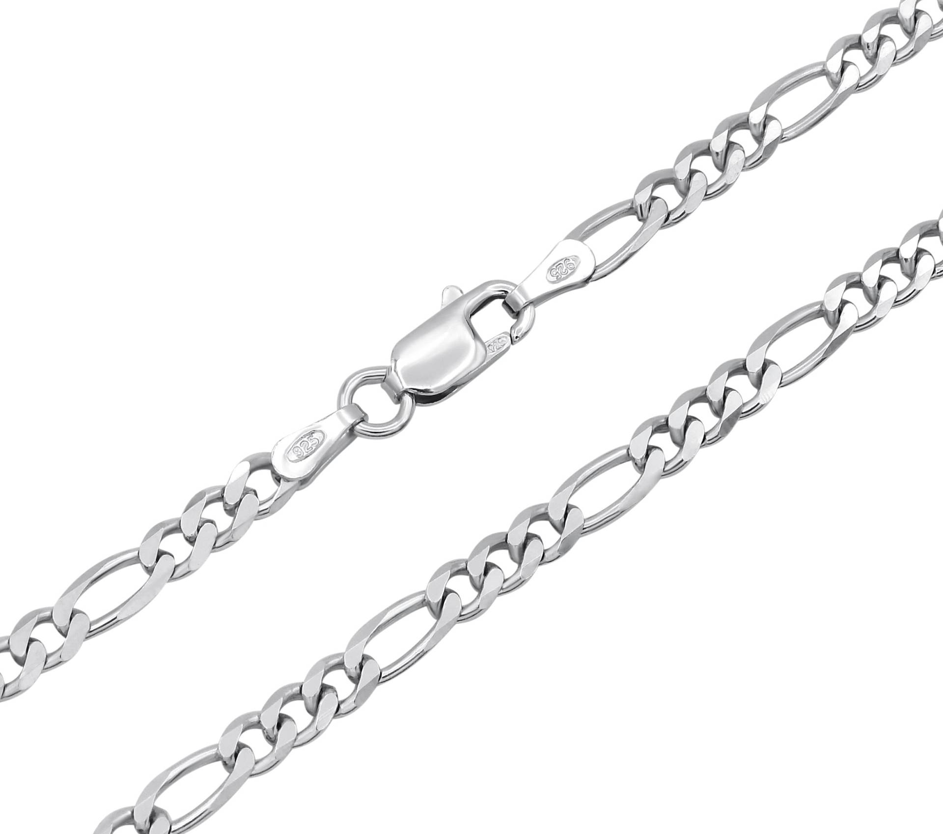 Figarokette 925 Sterling Silber Rhodiniert 3, 5mm Breit Länge Wählbar 45 50 55 60 cm Silberkette Anlaufgeschützt Halskette Kette Damen Herren Figarokette 925 Sterling Silber Rhodiniert 3, 5mm Breit Länge Wählbar 45 50 55 60 cm Silberkette Anlaufgeschützt Halskette Kette Damen Herren von KaufmichwegbyBellaT