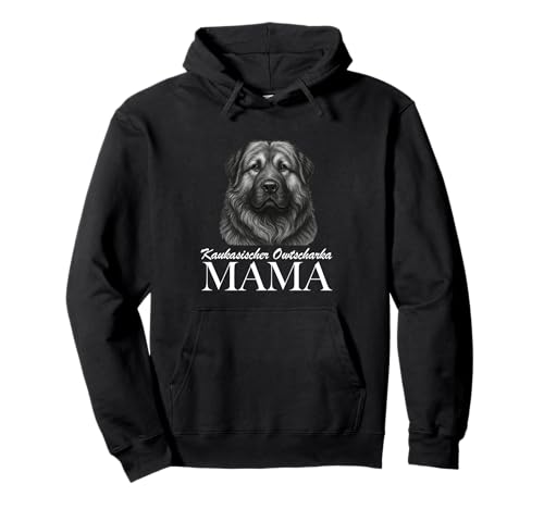 Kaukasische Owtscharka Mama Pullover Hoodie von Kaukasischer Owtscharka Mom