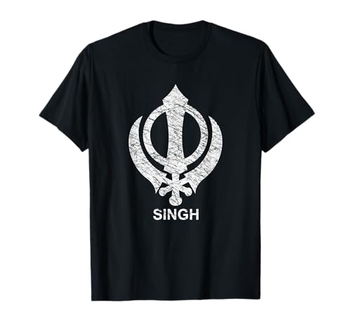 Singh Khanda Shirt Sikh Sikhism Punjabi Herren Kinder T-Shirt Singh Khanda Shirt Sikh Sikhism Punjabi Herren Kinder T-Shirt von Kaur & Singh Store