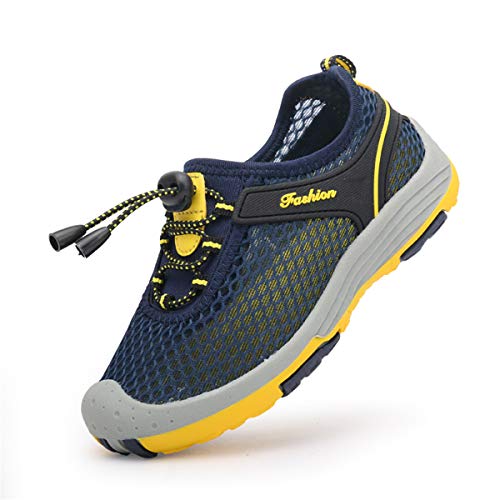 Kauson Wanderschuhe für Kinder - Laufschuhe, Strapazierfähige Wanderschuhe wasserfeste atmungsaktive Trekkingschuhe Kinderschuhe mit Netzfutter Schuhe für aus und Netzstoff - Für Jungen und Mädchen von Kauson