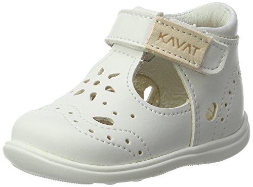 Kavat Baby-Mädchen Ängskär Lauflernschuhe, Weiß (White), 23 EU von Kavat