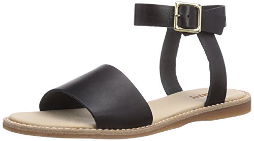 Kavat Damen TOFTA Offene Sandalen mit Keilabsatz, Schwarz (Black) von Kavat