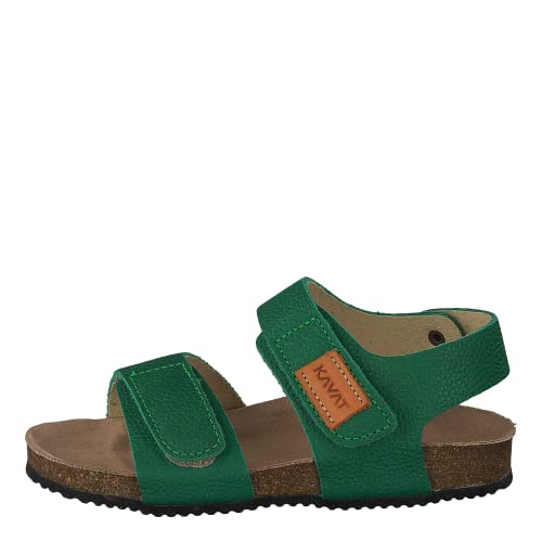 Kavat Jungen Bomhus Peeptoe Sandalen, Grün (Green) von Kavat