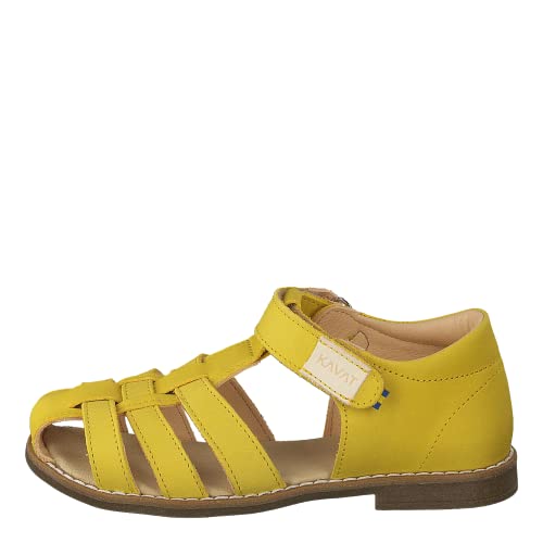 Kavat Mädchen Forsvik Geschlossene Sandalen, Gelb (Yellow), 24 EU von Kavat