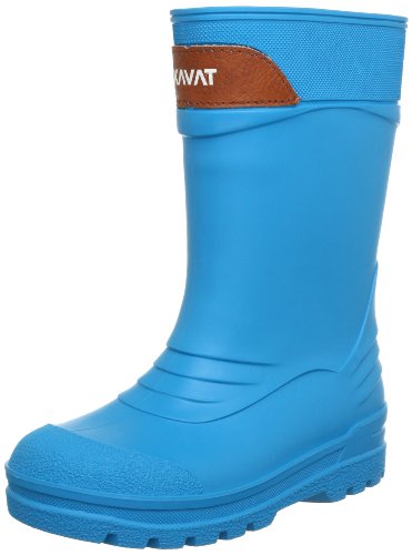 Kavat REGN 63831, Unisex-Kinder Gummistiefel ,Türkis (Regn Turquoise 85),EU 34 von Kavat