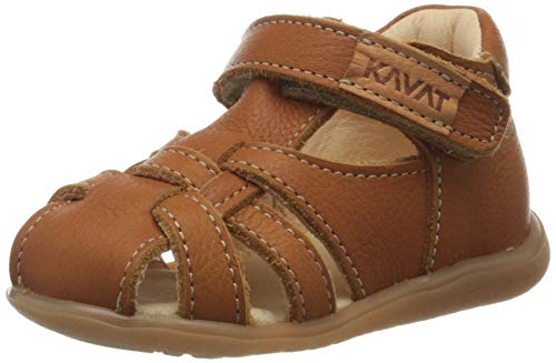 Kavat Jungen Unisex Kinder Rullsand Sandalen, Braun (Light Brown), 19 EU von Kavat