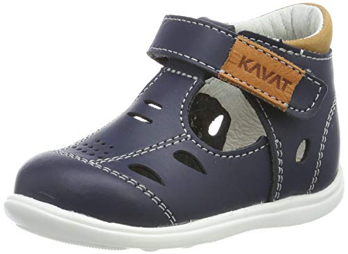 Kavat Unisex-Kinder Backe Geschlossene Sandalen, Blau (Blue 989), 22 EU von Kavat