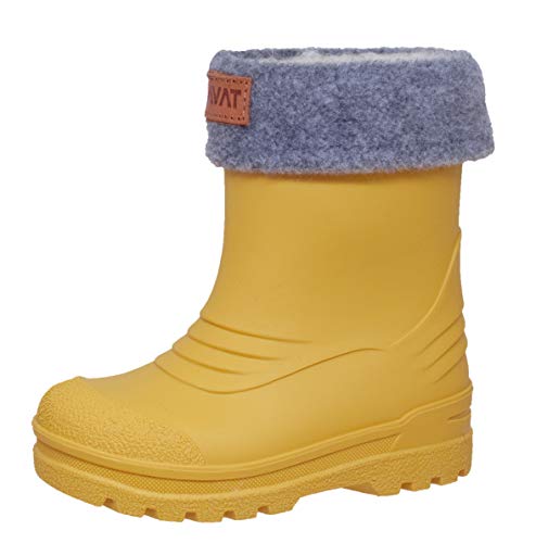 Kavat Unisex-Kinder Gimo WP Gummistiefel, Gelb (Yellow 930), 23 EU von Kavat