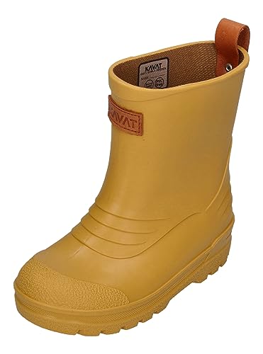 Kavat Unisex Kinder Kid's Grytgöl WP Gummistiefel Gelb 26 von Kavat