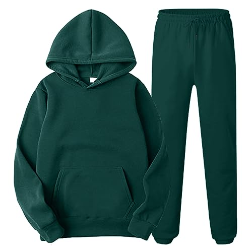 Kavitoz Herren Jogging Anzug Trainingsanzug Sportanzug aus Baumwolle Gym Warm Tracksuit Atmungsaktiv Hausanzug Halloween Kostüm Zweiteilige Hose Sweatshirt Bequemer und lässiger Trainingsanzug von Kavitoz