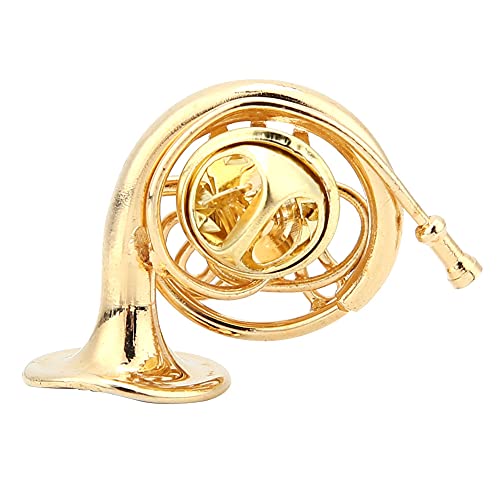 Brosche in Form eines Musikinstruments, Modische Kleider-Clip-Anstecknadel mit Geschenkbox für Damen (Kleine Größe) von Kavolet