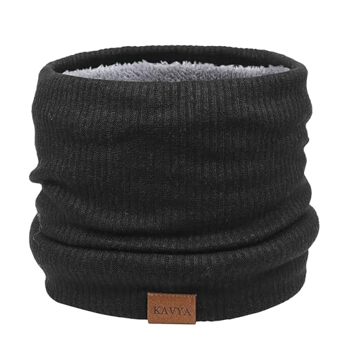 Kavya Schlauchschal Herren Winter, Ski Halstuch Motorrad Halswärmer Damen Warm Nasenwärmer Ski Maske Männer Fleece Loop Schal Herren Schal Winter Winddichte Multifunktionstuch von Kavya