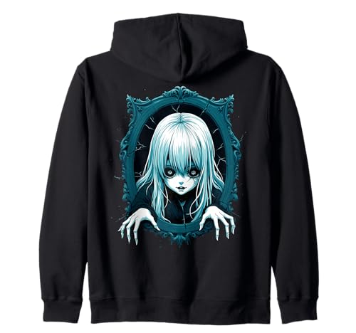 Anime Halloween Mädchen Kapuzenjacke von Kawaii Anime Girl Cosplay Outfits Present