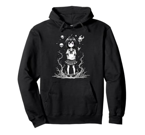 Anime Halloween Mädchen Pullover Hoodie von Kawaii Anime Girl Cosplay Outfits Present