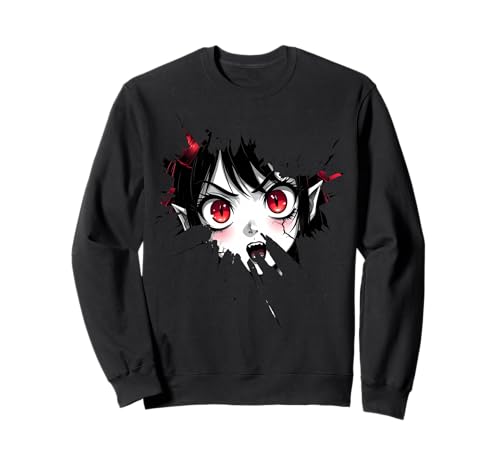 Anime Halloween Mädchen Sweatshirt von Kawaii Anime Girl Cosplay Outfits Present
