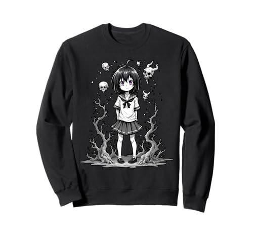 Anime Halloween Mädchen Sweatshirt von Kawaii Anime Girl Cosplay Outfits Present