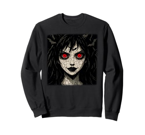 Anime Halloween Mädchen Sweatshirt von Kawaii Anime Girl Cosplay Outfits Present