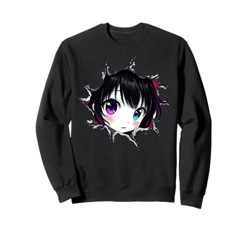 Anime Kawaii Girl Sweatshirt von Kawaii Anime Girl Cosplay Outfits Present