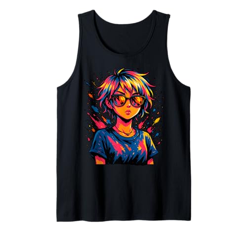 Anime Kawaii Mädchen Sommer Tank Top von Kawaii Anime Girl Cosplay Outfits Present